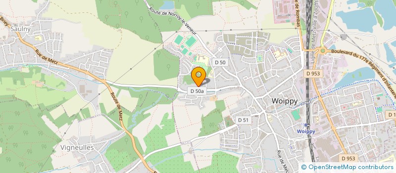 localisation de l'entreprise SCI IMMOFAS à WOIPPY