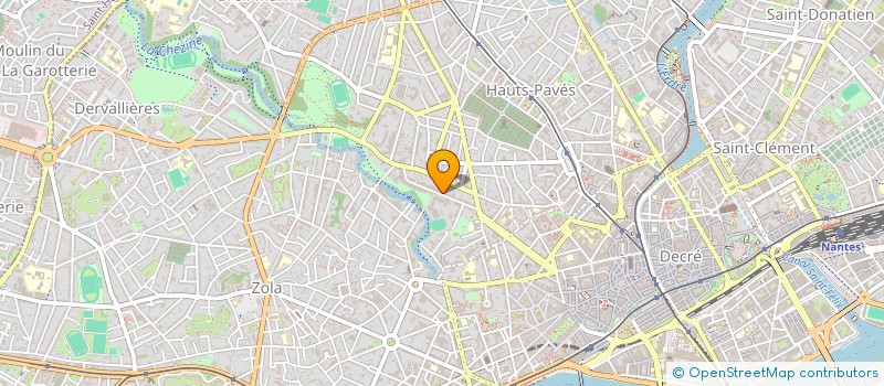 localisation de l'entreprise SCI IMMOFI 10  NANTES