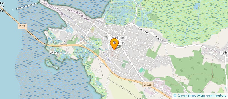 localisation de l'entreprise SCI IMMOGIBIER17  BOURCEFRANC-LE-CHAPUS