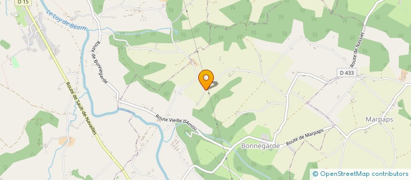 localisation de l'entreprise SCI IMMOGINATION  BONNEGARDE