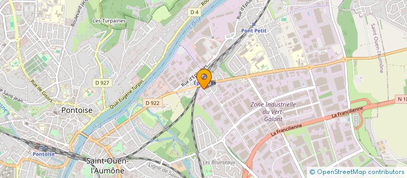 localisation de l'entreprise SCI IMMOINVESTISSEURS à SAINT-OUEN-L'AUMONE