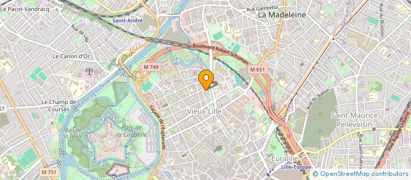 localisation de l'entreprise SCI IMMOJIT à LILLE
