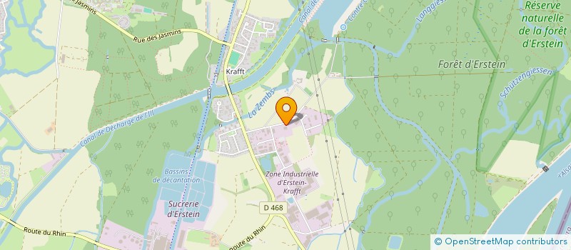 localisation de l'entreprise SCI IMMOJUL  ERSTEIN