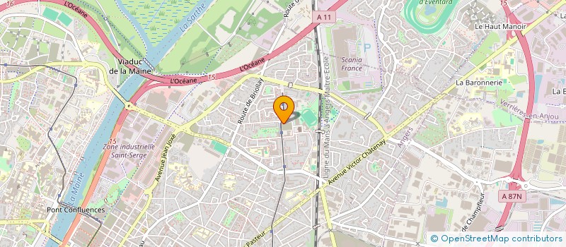 localisation de l'entreprise SCI IMMOKAD à ANGERS