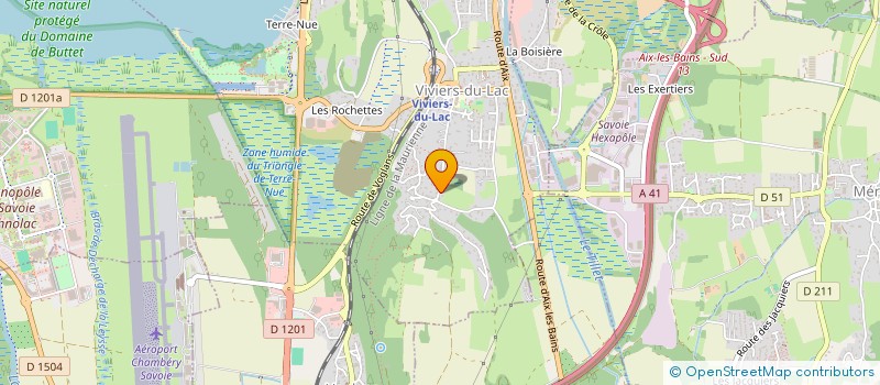 localisation de l'entreprise SCI IMMOKOP  VIVIERS-DU-LAC