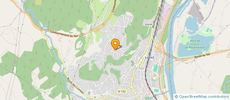 localisation de l'entreprise SCI IMMOLAC  LE TEIL