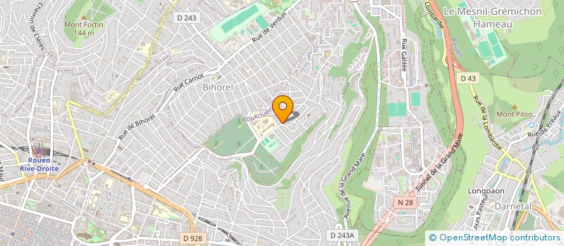 localisation de l'entreprise SCI IMMOLAG à ROUEN