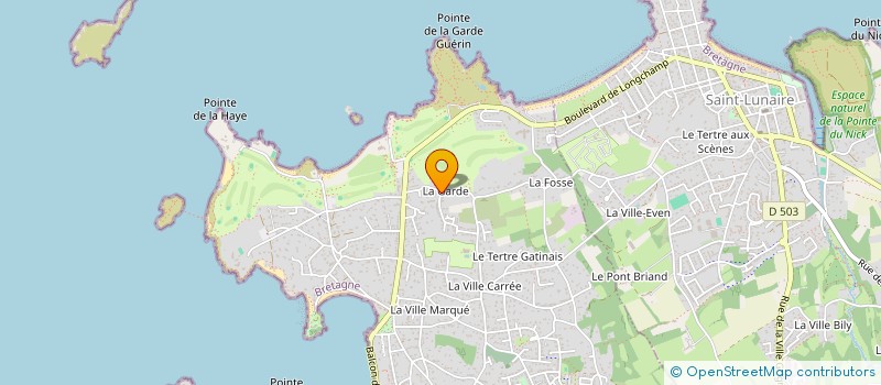 localisation de l'entreprise SCI IMMOLEG  SAINT-BRIAC-SUR-MER