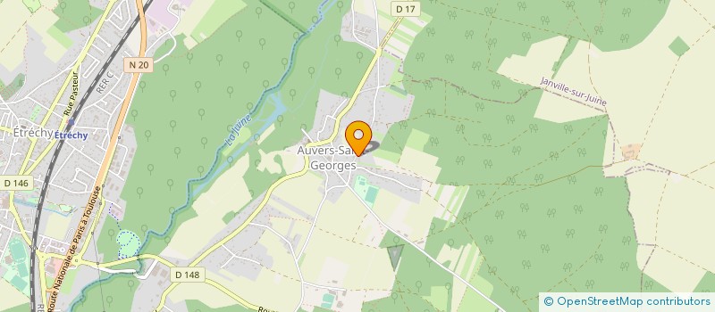 localisation de l'entreprise SCI IMMOLEN  AUVERS-SAINT-GEORGES