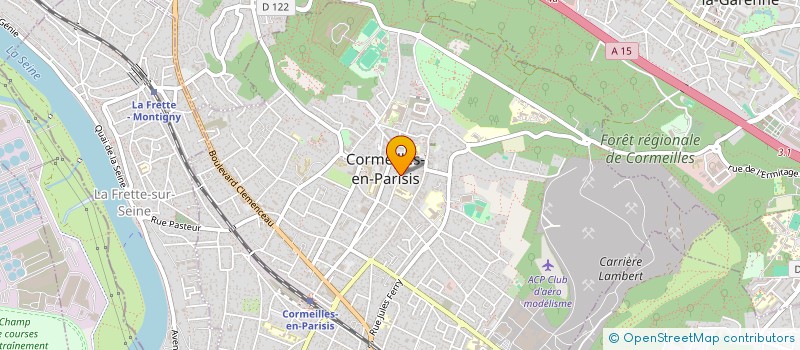localisation de l'entreprise SCI IMMOLEPINE à CORMEILLES-EN-PARISIS