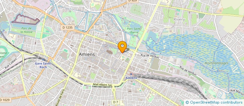 localisation de l'entreprise SCI IMMOLIB  AMIENS