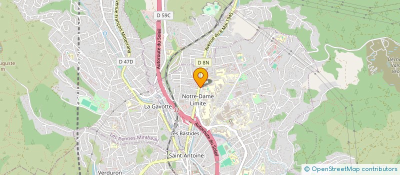 localisation de l'entreprise SCI IMMOLOGE à MARSEILLE
