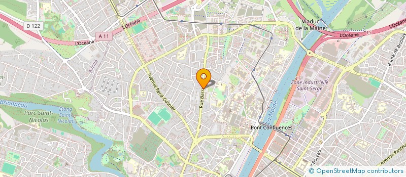 localisation de l'entreprise SCI IMMOLOIRE à ANGERS