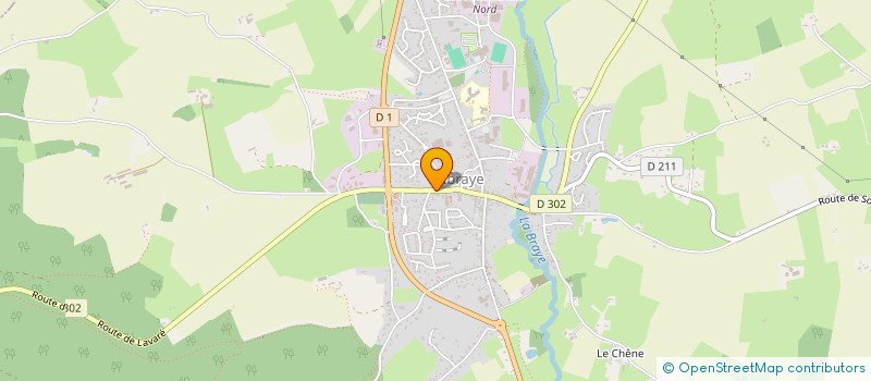 localisation de l'entreprise SCI IMMOLOULOU à VIBRAYE