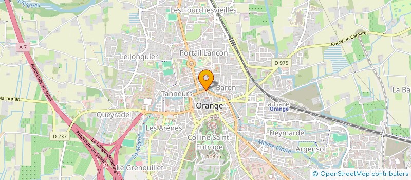 localisation de l'entreprise SCI IMMOLYS  AVIGNON