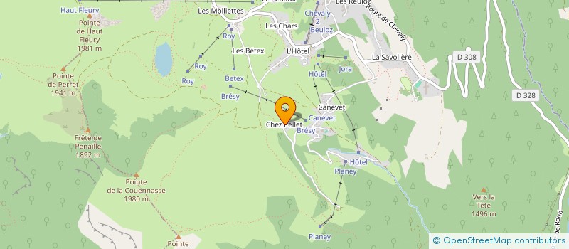 localisation de l'entreprise SCI IMMOMAC  MORILLON