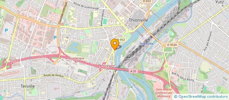 localisation de l'entreprise SCI IMMOMANU à THIONVILLE