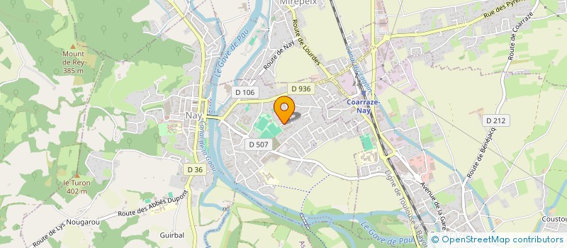 localisation de l'entreprise SCI IMMOMATIC II à NAY