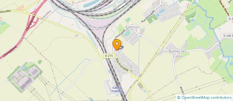 localisation de l'entreprise SCI  IMMOMED CALAIS  FRETHUN