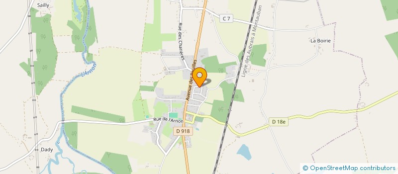 localisation de l'entreprise SCI IMMONIN  MEREAU