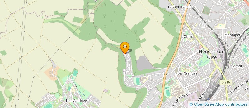 localisation de l'entreprise SCI IMMONIZ  NOGENT-SUR-OISE