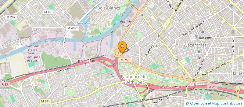 localisation de l'entreprise SCI IMMONOV à LILLE