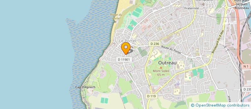 localisation de l'entreprise SCI IMMOPALE  LE PORTEL