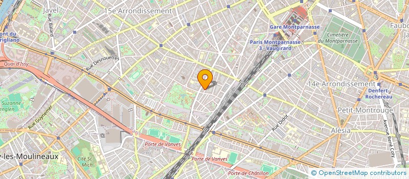 localisation de l'entreprise SCI IMMOPARC SD  PARIS