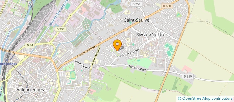 localisation de l'entreprise SCI IMMOPARK  SAINT-SAULVE