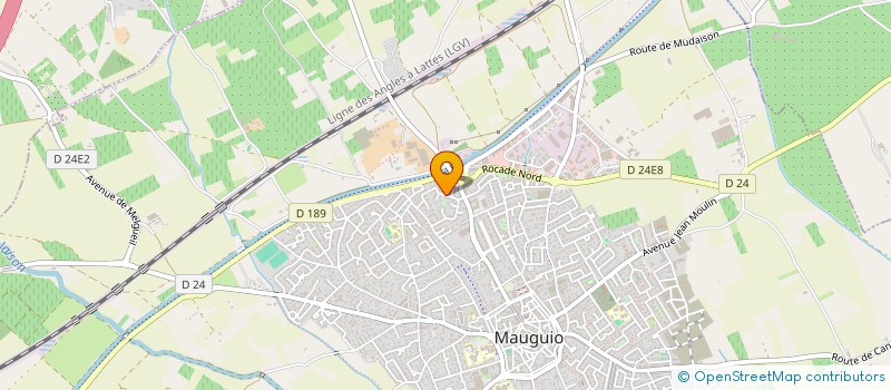 localisation de l'entreprise SCI IMMOPARK  MAUGUIO