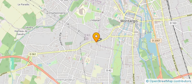localisation de l'entreprise SCI IMMOPHAR à VILLEMANDEUR