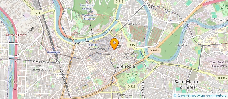 localisation de l'entreprise SCI IMMOPIZZ à GRENOBLE