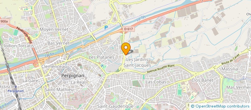 localisation de l'entreprise SCI IMMOPLACEMENT à PERPIGNAN