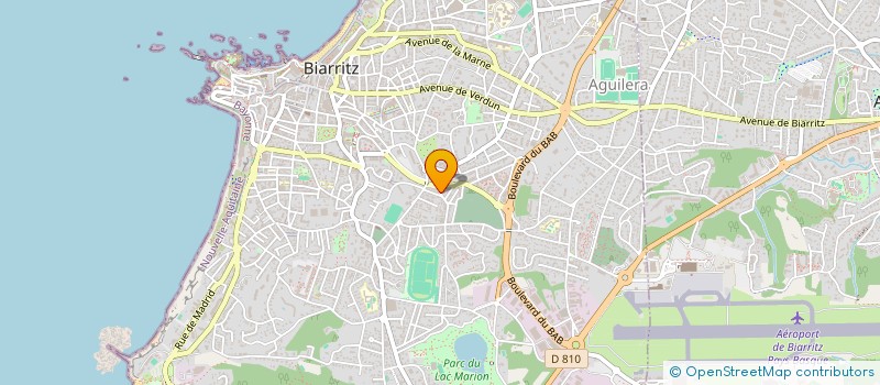 localisation de l'entreprise SCI IMMOPORT VIEUX à BIARRITZ