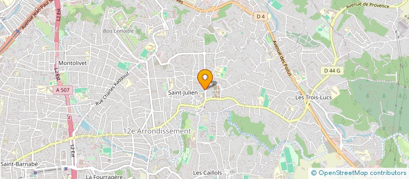 localisation de l'entreprise SCI IMMORET à MARSEILLE