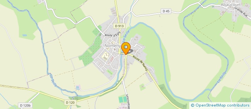 localisation de l'entreprise SCI IMMOREVE  NOMENY