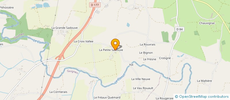 localisation de l'entreprise SCI IMMORGIL  PLEUMELEUC