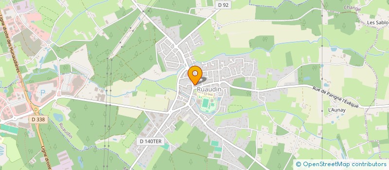 localisation de l'entreprise SCI IMMORU  RUAUDIN