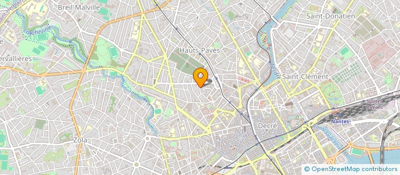 localisation de l'entreprise SCI IMMOSAB  NANTES