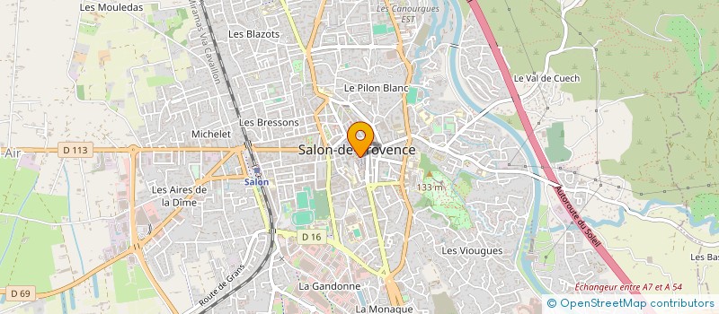 localisation de l'entreprise SCI IMMOSALON  SALON-DE-PROVENCE