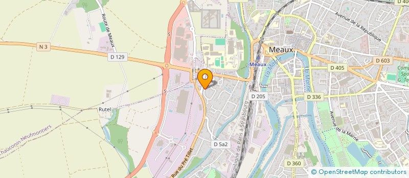 localisation de l'entreprise SCI IMMOSBCJL  VILLENOY