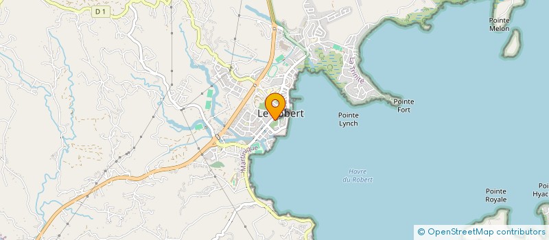 localisation de l'entreprise SCI IMMOSEA  LE ROBERT