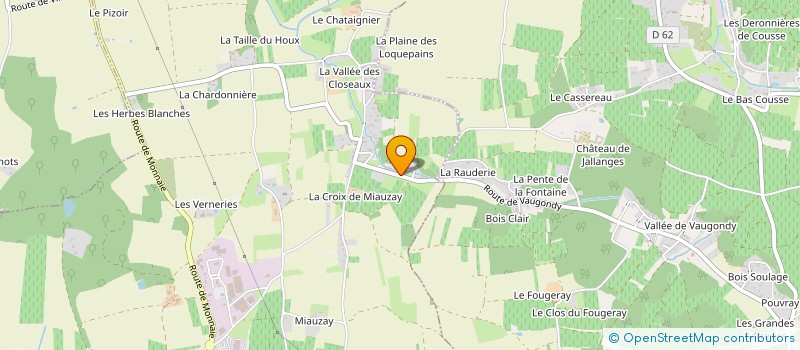 localisation de l'entreprise SCI IMMOSEGUIN à VOUVRAY