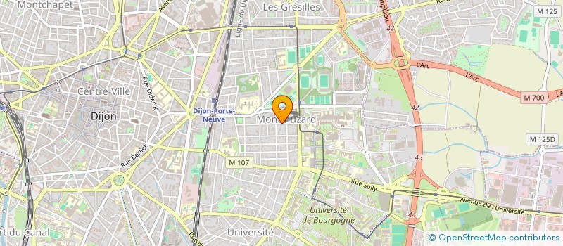 localisation de l'entreprise SCI IMMOSIG à DIJON