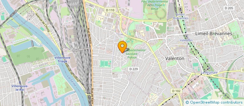 localisation de l'entreprise SCI IMMOSOLTIS  VILLENEUVE-SAINT-GEORGES