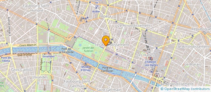 localisation de l'entreprise SCI IMMOSTEP  PARIS