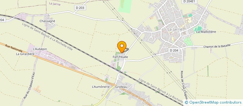 localisation de l'entreprise SCI IMMOSYSTEM  LA JARRIE