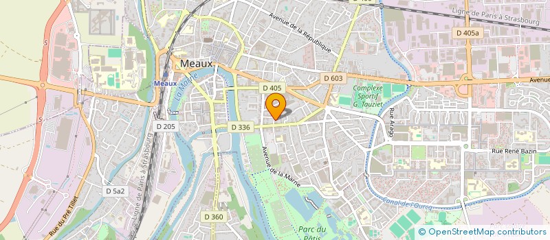 localisation de l'entreprise SCI IMMOTA à MEAUX