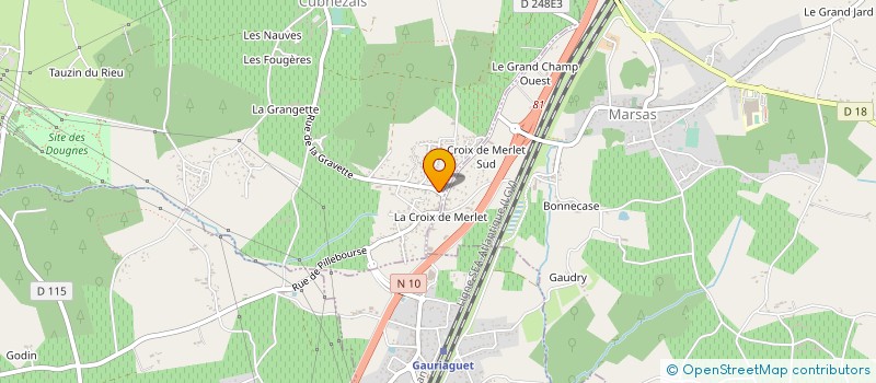 localisation de l'entreprise SCI IMMOTECH  CUBNEZAIS