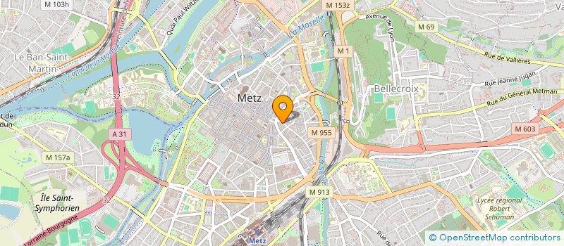 localisation de l'entreprise SCI IMMOTEP  METZ